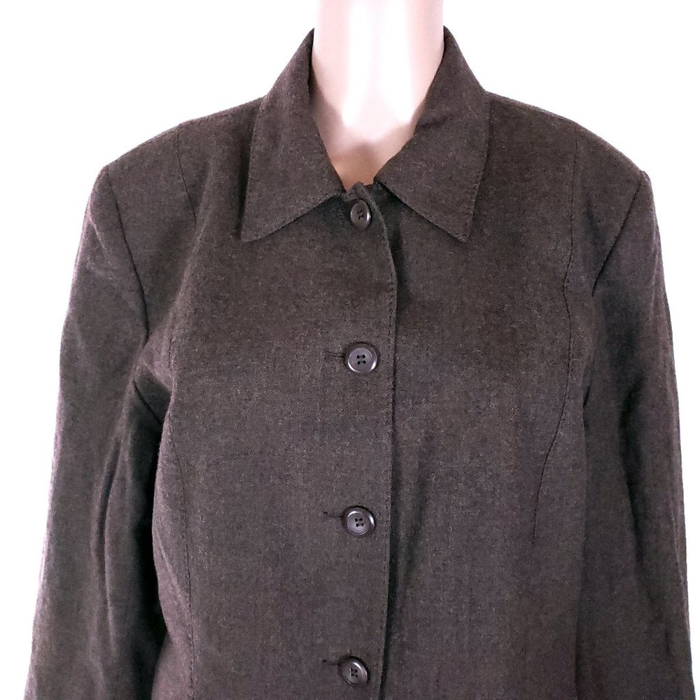 Pendleton Women Blazer Button Front 100% Wool Siz… - image 3